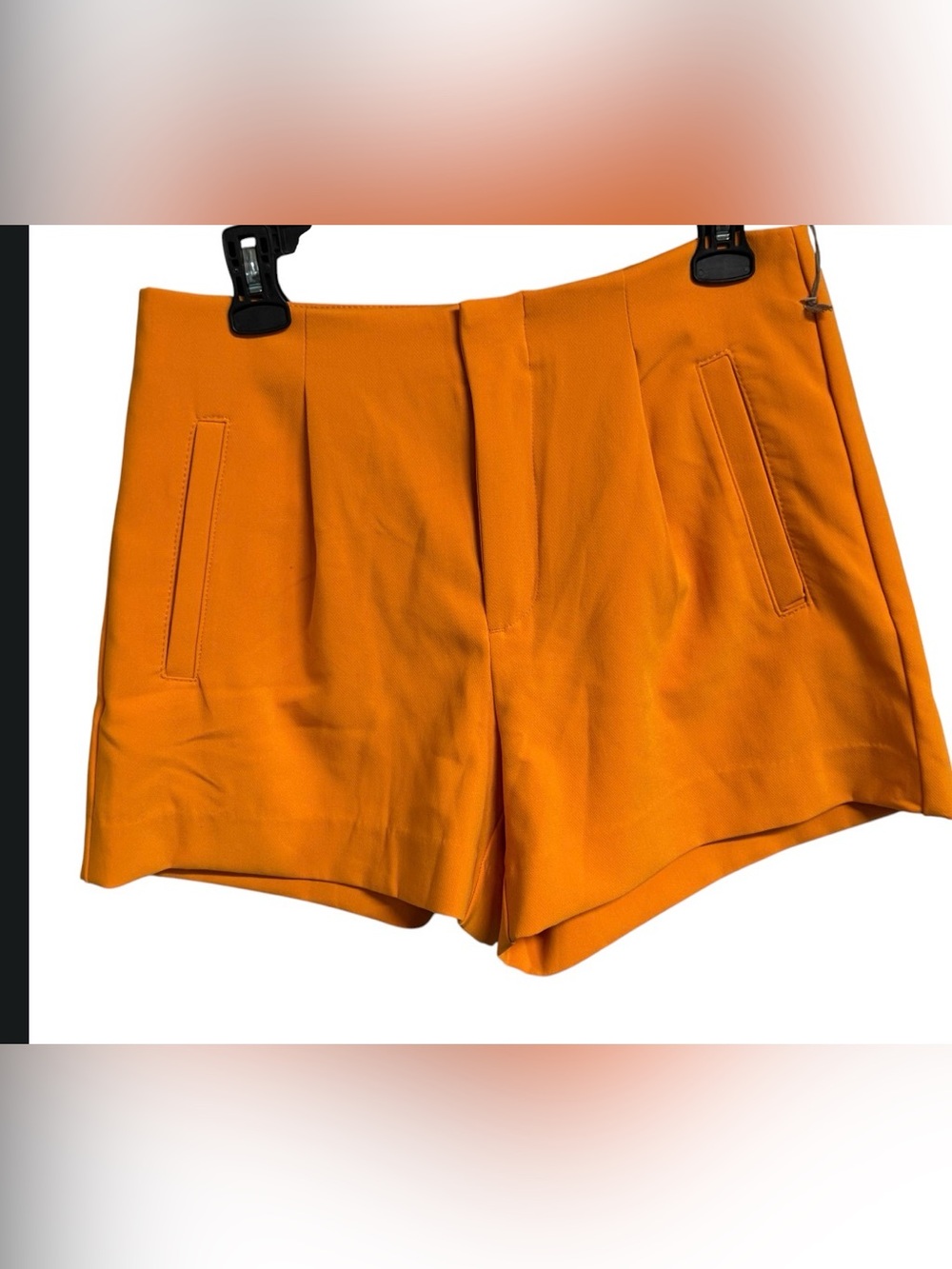 NWT Women's High-Rise Tailored Shorts - A New Day Tn Vols Orange